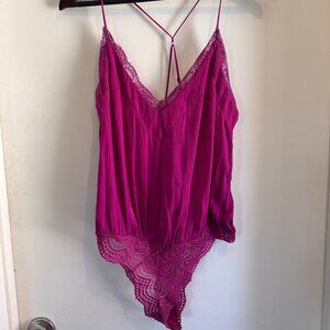 Free People Lace Bodysuit NWT